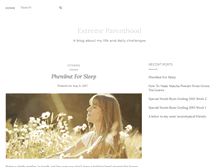 Tablet Screenshot of extremeparenthood.com